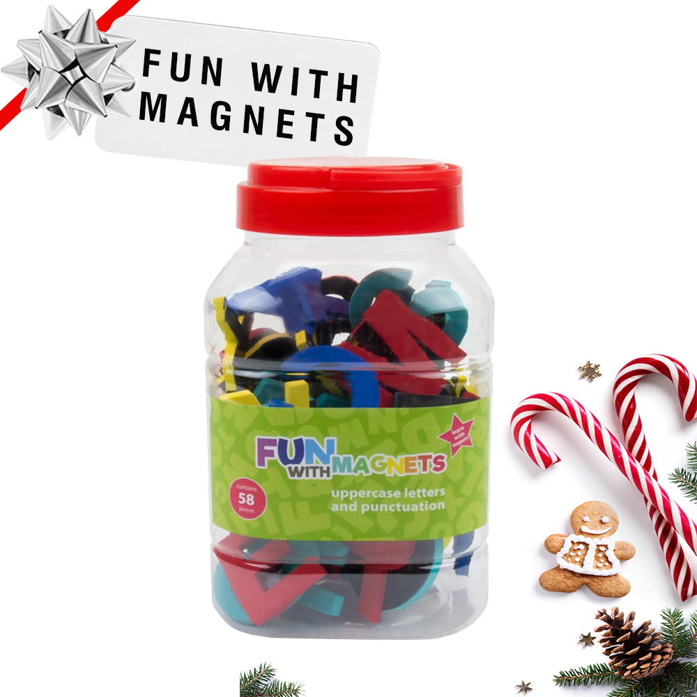 Fun with magnets are a great gift at Christmas