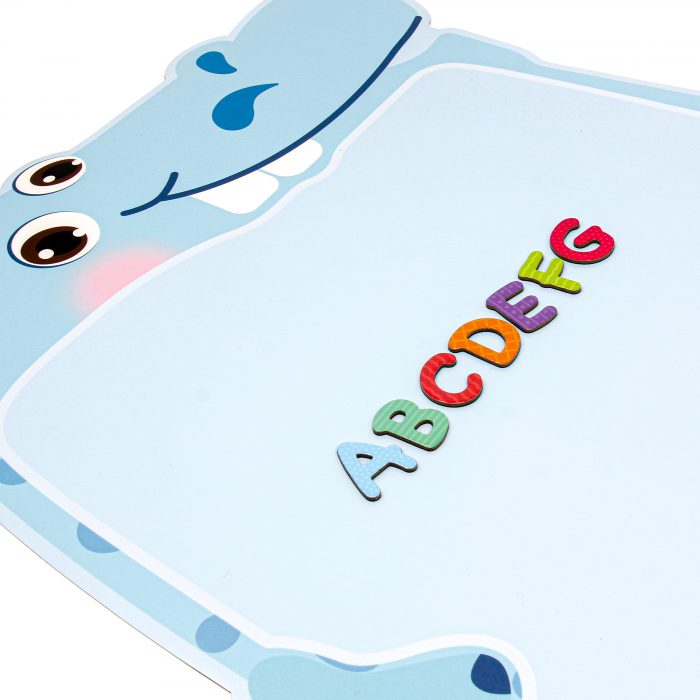 Professor Gauss™ Happy Hippo Educational Magnetic Chalkboard Kit