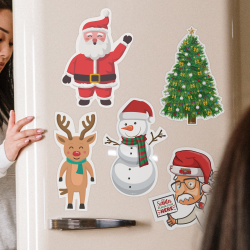 Printed Christmas Magnets