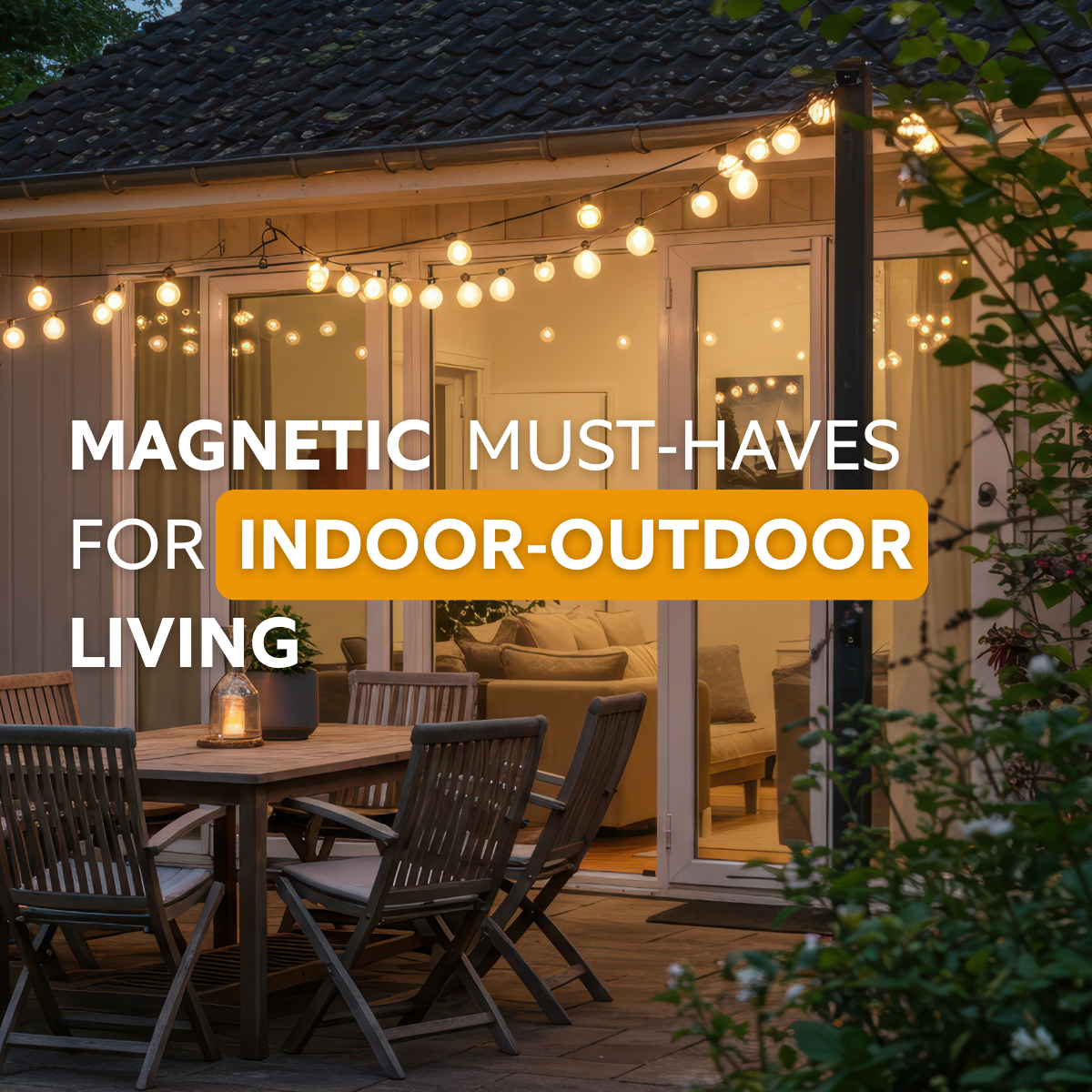 Magnetic Must-Haves for Indoor-Outdoor Living