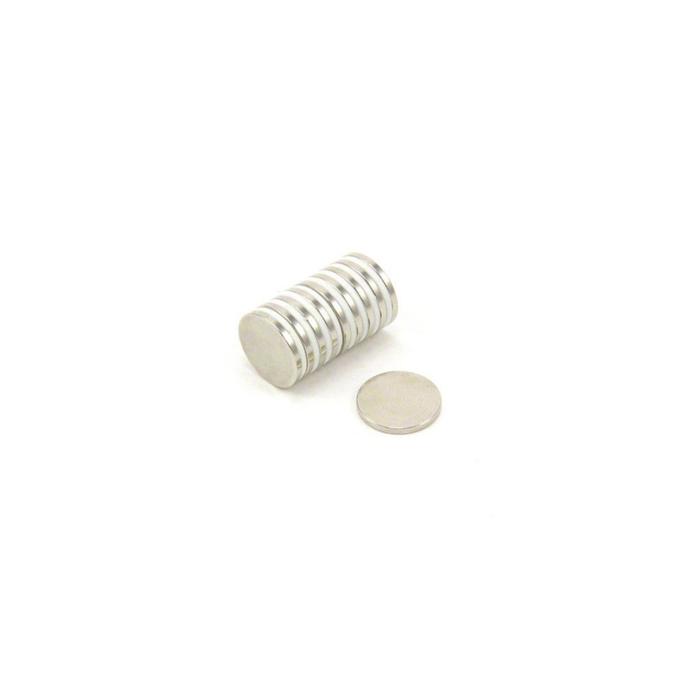 15mm Durchmesser x 1,5mm dicke N35H-Neodym-Magnete – 1.4kg Zugkraft