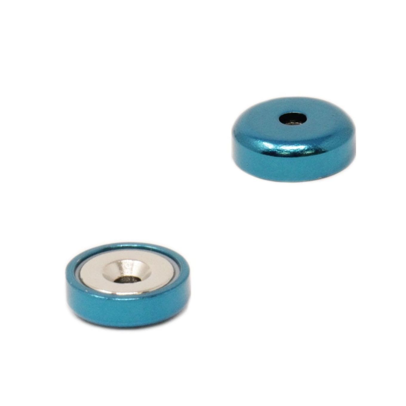 Neodym-Topfmagnet Typ A mit 16mm Durchmesser – 9,6kg Zugkraft