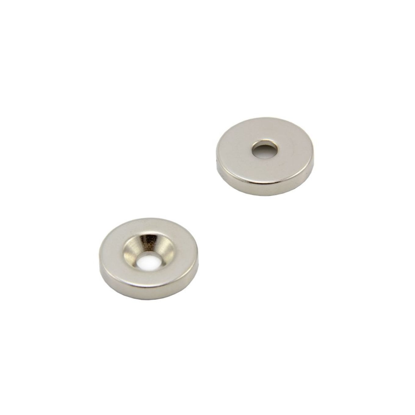 25mm Durchmesser x 5mm Dicke x 6,0mm mit Senke Neodym-Magnet – 11,2kg Zugkraft