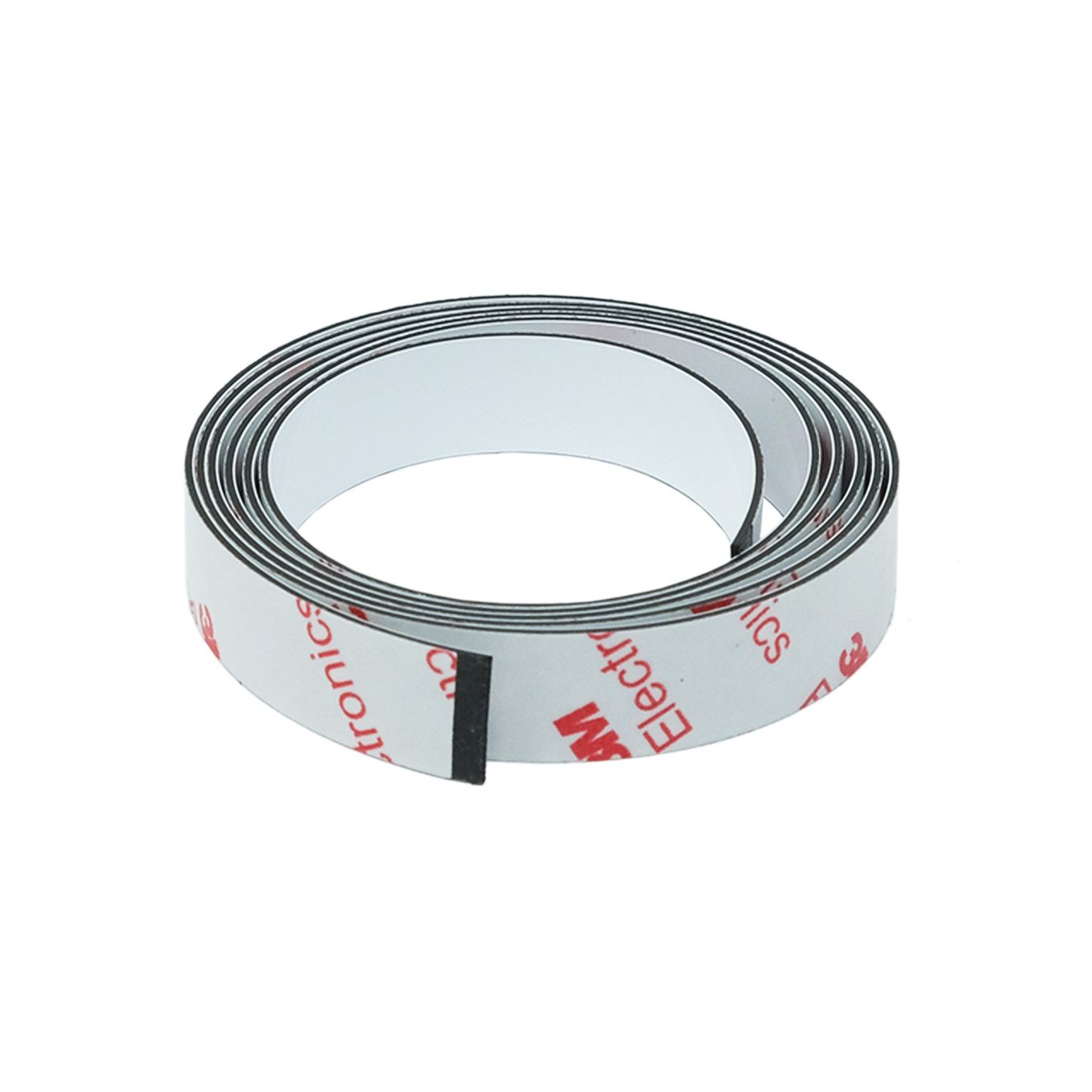 FerroFlex® 12,5mm breiter Eisenstreifen – 3M™ Selbstklebend und Glänzend Weiß