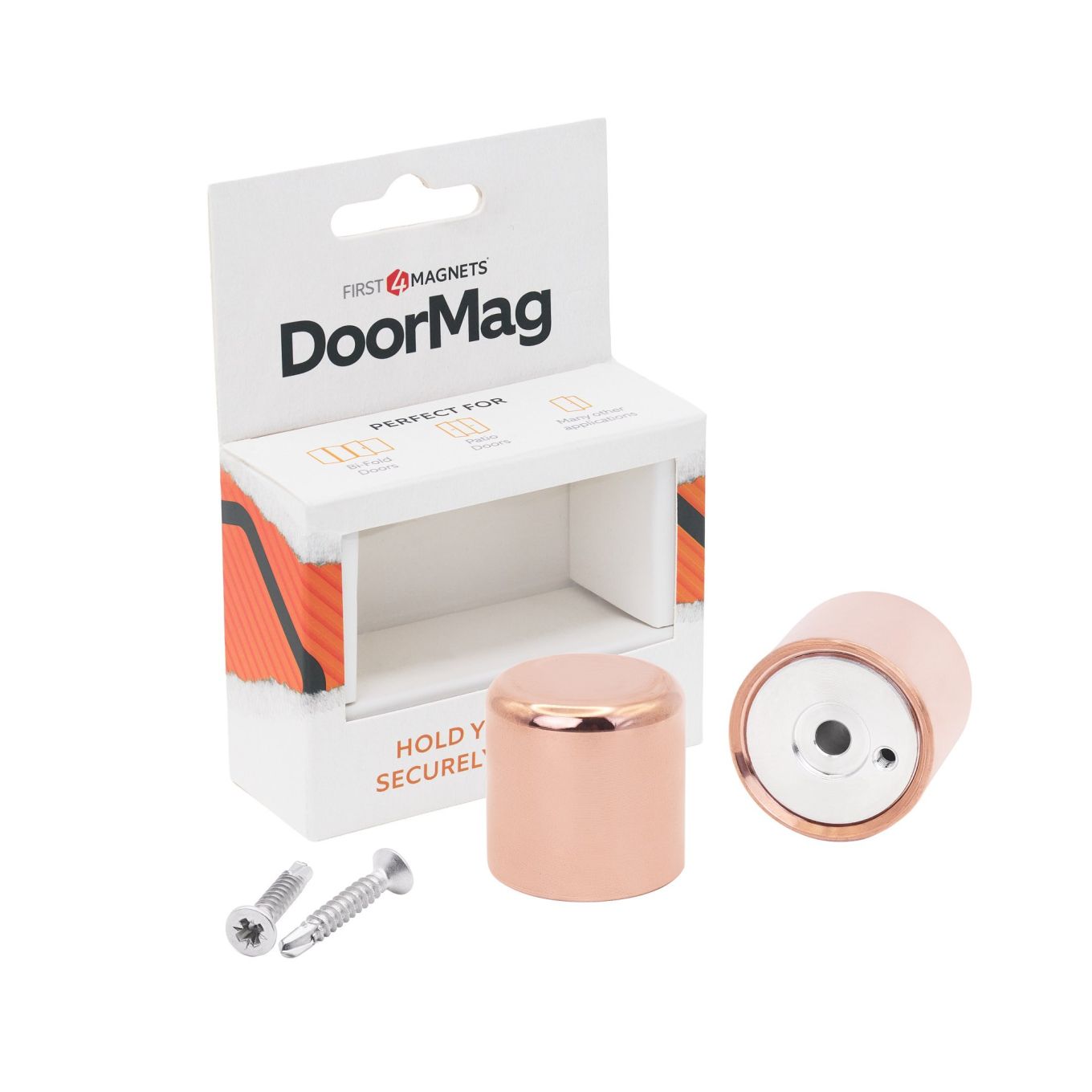 DoorMag Magnet-Schnäpper und Halter für Falttüren