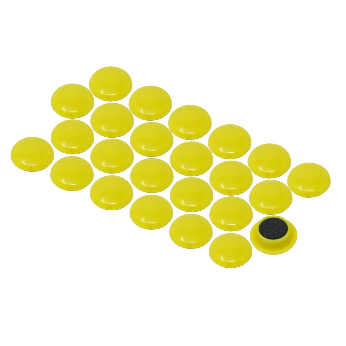 Großer sortierter Pinnwand-/Planungsmagnet (40mm Durchmesser x 8mm Höhe) (1 Packung mit 12 Stück)