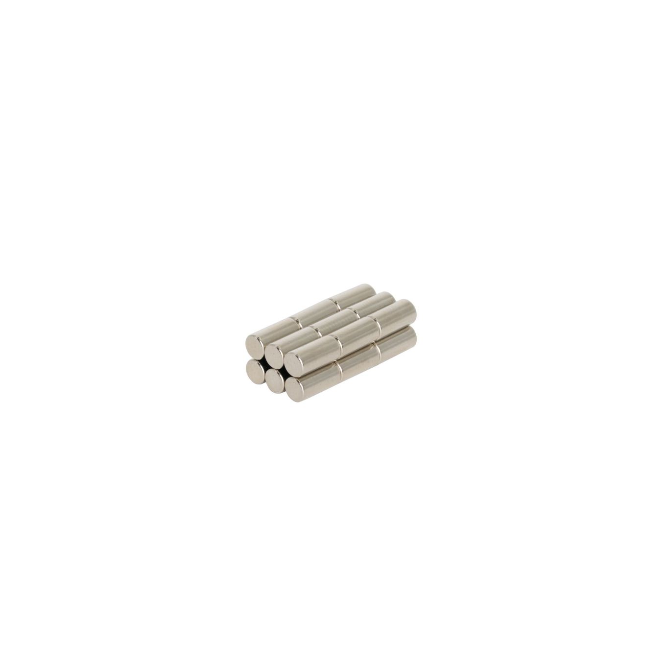3mm Durchmesser x 6mm dicker N42-Neodym-Magnet – 0,39kg Zugkraft