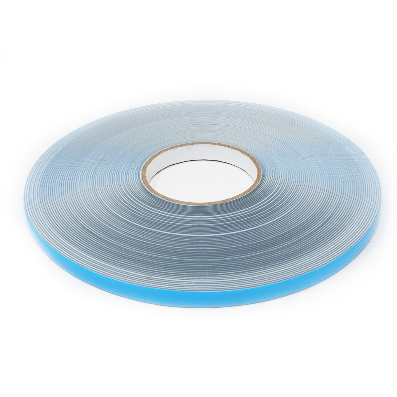 SteelFlex® 13mm Breites Stahlband – Glänzendes Weiß und Schaumkleber