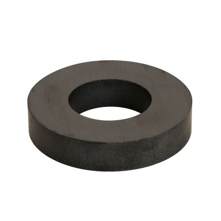 50mm Außendurchmesser x 25mm Innendurchmesser. x 10mm dicker Y30BH-Ferritringmagnet – 4kg Zugkraft