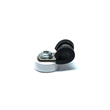 18mm Durchmesser X 6mm Hohes Gummi Kabel Kabelhaltermagnet Mit 6mm Gummiklammer - 1,6kg Zug