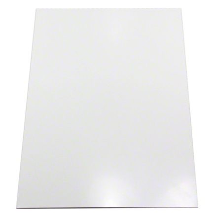 FerroFlex® A4 Flexibles Eisenblatt – 3M™ Selbstklebend und glänzend weiße, trocken abwischbare Oberfläche