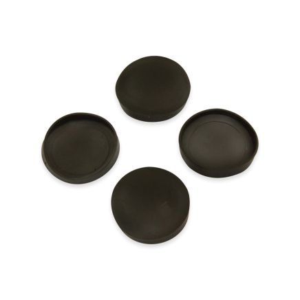 Gummikappe, geeignet für Magnete mit 25mm Durchmesser (26mm Durchmesser x 4mm Höhe x 0,5mm Dicke).