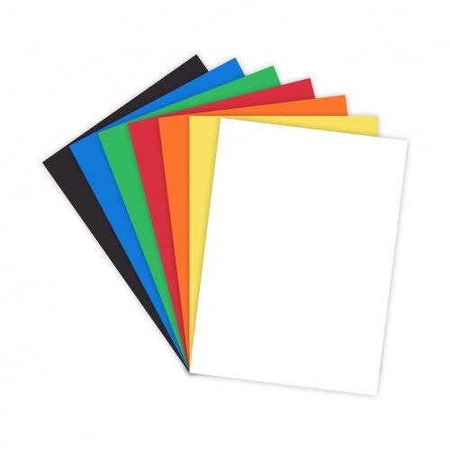 Feuilles Magnétiques Souples A4 - Jaune Mat, 10 Pièces, 0,85mm, Aimantée Un Côté, PVC Laminé