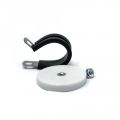 43mm Durchmesser X 6mm Hohes Gummi Kabel Kabelhaltemagnet Mit 22mm Gummiklemme - 8kg Zug