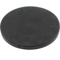 88mm Durchmesser x 8mm Höhe, gummibeschichteter POS-Magnet mit M8-Bossengewinde – 45kg Zugkraft