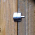 60 x 70 x 25mm Stainless Steel Magnetic Gate Latch - Brushed Stainless