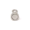 20mm Neodym--Klemmmagnet mit M4-Ãse - Maschinenraub - 13.6kg Zugkraft