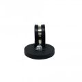 43mm Durchmesser X 6mm Hohes Gummi Kabel Kabelhaltemagnet Mit 22mm Gummiklemme - 8kg Zug