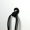 22mm Durchmesser X 6mm Hohes Gummi Kabel Kabel Haltungsmagnet Mit 8mm Gummiklemme - 4,3kg Zug