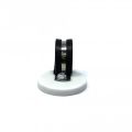43mm Durchmesser X 6mm Hohes Gummi Kabel Kabelhaltemagnet Mit 22mm Gummiklemme - 8kg Zug