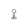 Neodym-Klemmmagnet mit 20mm Durchmesser und M4-Haken oder Ringschraube – 16,5kg Zugkraft