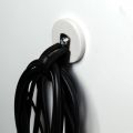 43mm Durchmesser X 6mm Hohes Gummi Kabel Kabelhaltemagnet Mit 22mm Gummiklemme - 8kg Zug