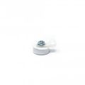 18mm Durchmesser X 6mm Hohes Gummi Kabel Kabelhaltermagnet Mit 6,4mm Kabelclip - 1,6kg Zug