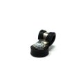 18mm Durchmesser X 6mm Hohes Gummi Kabel Kabelhaltermagnet Mit 6mm Gummiklammer - 1,6kg Zug
