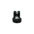 22mm Durchmesser X 6mm Hohes Gummi Kabel Kabel Haltungsmagnet Mit 8mm Gummiklemme - 4,3kg Zug