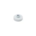 22mm Durchmesser x 6mm Höhe Gummibeschichteter POS-Magnet mit M4-Bossengewinde – 5kg Zugkraft