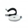 43mm Durchmesser X 6mm Hohes Gummi Kabel Kabelhaltemagnet Mit 22mm Gummiklemme - 8kg Zug