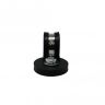 31mm Durchmesser X 6mm Hohes Gummi Kabel Kabel Haltungsmagnet Mit 16mm Gummiklemme - 5,7kg Zug
