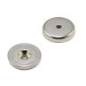 40mm Durchmesser x 7,5mm Dicke x 6mm mit N42-Neodym-Topfmagnet – 64kg Zugkraft