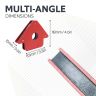83mm wide x 118mm high x 15mm deep Mehrwinkel-Schweißmagnet (45° x 90° x 135°) – 11,3kg