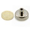 25mm Durchmesser x 17mm Höhe x M5-Gewinde N42 Neodym-Topfmagnet – 20kg Zugkraft