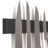 Magnetischer Messerständer Schwarzes Gummi“.