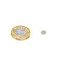 6mm Durchmesser x 0,5mm dicker N42-Neodym-Magnet – 0,2kg Zugkraft
