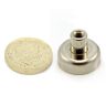 20mm Durchmesser x 15mm Höhe x M4-Gewinde N42 Neodym-Topfmagnet – 18,3kg Zugkraft