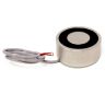 Elektromagnet mit 88,9mm Durchmesser x 38,1mm Dicke mit 2x 1/4-20 UNC Montagebohrung - 300kg Zugkraft