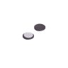 25mm Durchmesser X 3mm Dicke, Y10-Ferritmagnet mit selbstklebendem Schaumstoff - 0,69kg Zugkraft