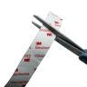 FerroFlex® 25mm breiter Eisenstreifen – 3M™ Selbstklebend und Glänzend Weiß