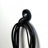 31mm Durchmesser X 6mm Hohes Gummi Kabel Kabel Haltungsmagnet Mit 16mm Gummiklemme - 5,7kg Zug