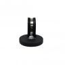 43mm Durchmesser X 6mm Hohes Gummi Kabel Kabelhaltermagnet Mit 25mm Gummiklemme - 8kg Zug