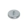 57mm Durchmesser x 10mm dicker Ferrit-Topf-Magnet mit M5-Innengewinde - 29.7kg Zugkraft