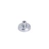 25mm Durchmesser x 7mm dicker Ferrit-Topf-Magnet mit M4-Innengewinde - 1kg Zugkraft