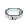 FerroFlex® 12,5mm breiter Eisenstreifen – 3M™ Selbstklebend und Glänzend Weiß