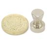 Chrom-Kegeltopfmagnet (12mm Durchmesser x 16mm Höhe) – 3,26kg Zugkraft