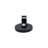 43mm Durchmesser X 6mm Hoher Gummi Kabel Kabel Haltungsmagnet Mit 19mm Kabelclip - 8kg Zug