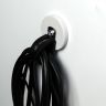 43mm Durchmesser X 6mm Hohes Gummi Kabel Kabelhaltemagnet Mit 22mm Gummiklemme - 8kg Zug