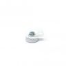 18mm Durchmesser X 6mm Hohes Gummi Kabel Kabelhaltermagnet Mit 6,4mm Kabelclip - 1,6kg Zug